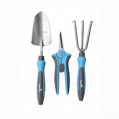 Набор садовых инструментов Plantic by Fiskars Light, 3 предмета фото