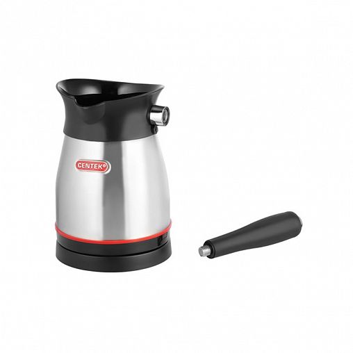 Кофеварка-турка электрическая Centek CT-1080 SS, 480 Вт, 0,5 л фото