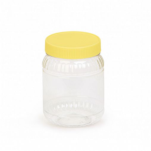 Банка для сыпучих продуктов ПЭТ Альтернатива, 12,8 x 10 см, 0,7 л фото