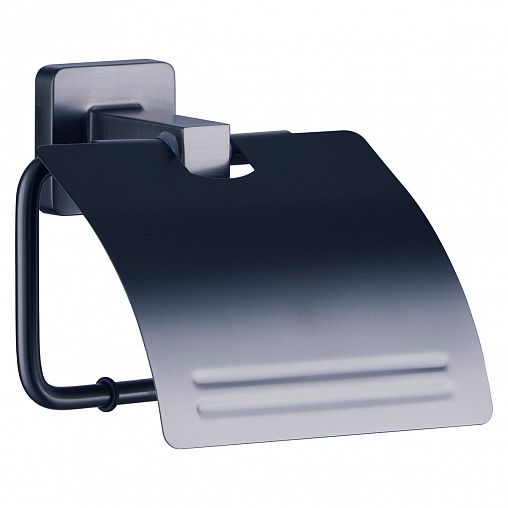 Держатель для туалетной бумаги Fashun A2603-17, настенный, графит фото