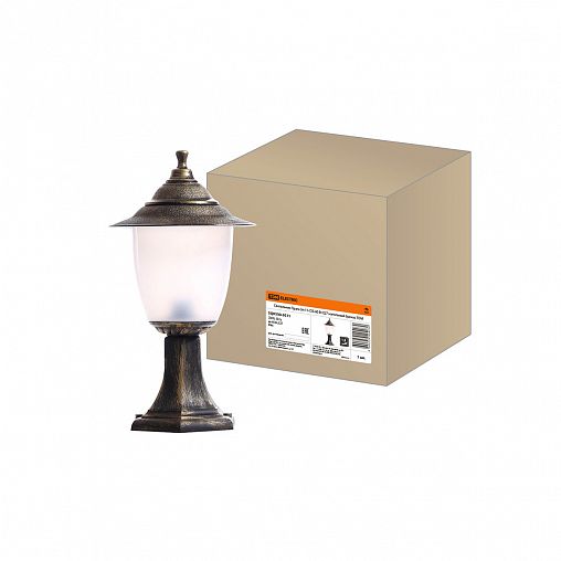 Светильник садовый Tdm Electric Прага ЭЛ-11-72Б, стойка, IP44, пластик, бронза фото