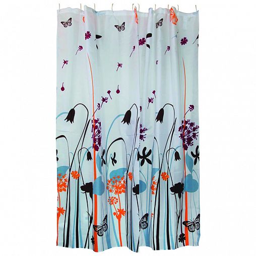 Штора для ванной Рыжий кот SC-PE-10, 180 x 180 см, полиэстер фото