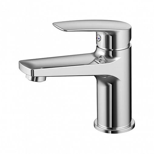 Смеситель для раковины с коротким изливом Milardo Niagara NIASB00M01, однорычажный, хром фото Смеситель для раковины с коротким изливом Milardo Niagara NIASB00M01, однорычажный, хром фото