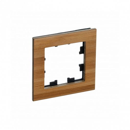 Рамка Systeme (Schneider) Electric Atlasdesign Nature, 1-пост, бамбук фото