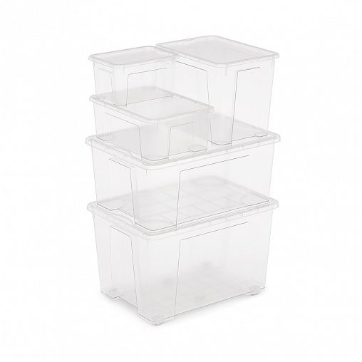 Контейнер для хранения Альтернатива, с крышкой, 39,5 x 28 x 16 см, 12 л фото