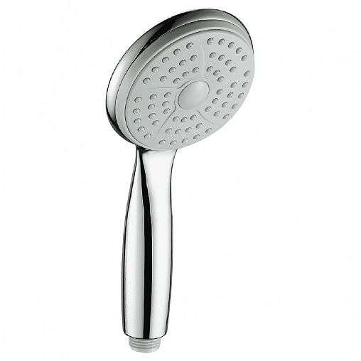 Лейка для душа Fashun A16, 1 режим, хром/светло-серая фото