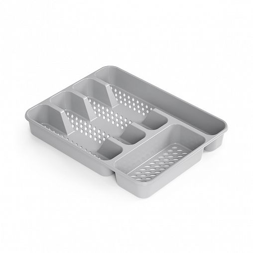 Лоток для столовых приборов Альтернатива Капелька, 31,5 x 24,5 x 4,5 см, микс фото