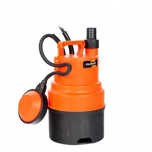 Насос дренажный для чистой воды Patriot F 300, 250 Вт, 3500 л/ч фото