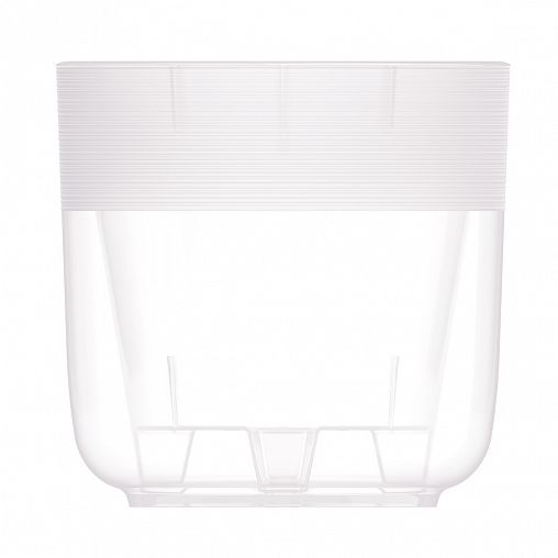 Горшок для цветов Альтернатива Линель, с автополивом, 4,5 л, прозрачный фото