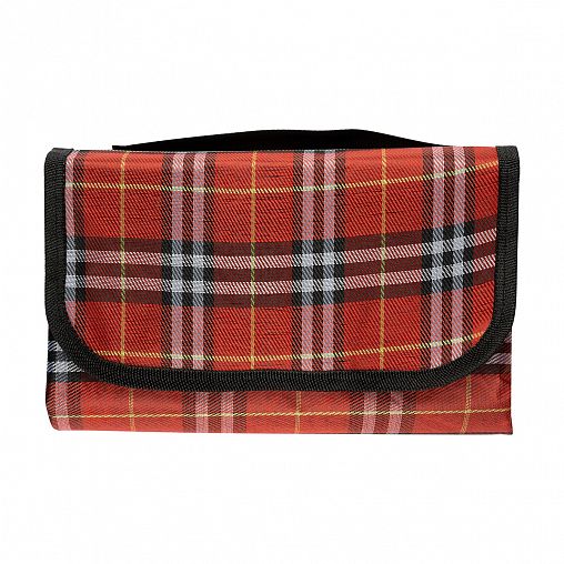 Коврик для пикника Ecos PR-88, с влагостойкой основой, 145 x 100 см, красный фото