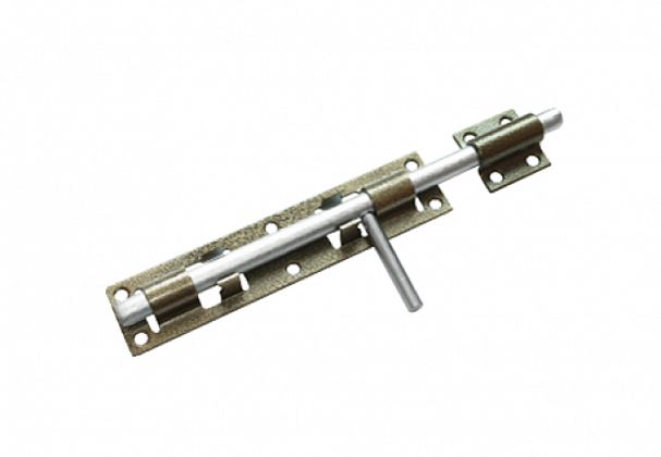 Засов дверной Домарт ЗД-300, бронза антик фото