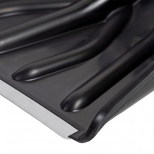 Лопата для уборки снега Cycle Купец Standart, с металлическим черенком, 410 x 460 мм фото