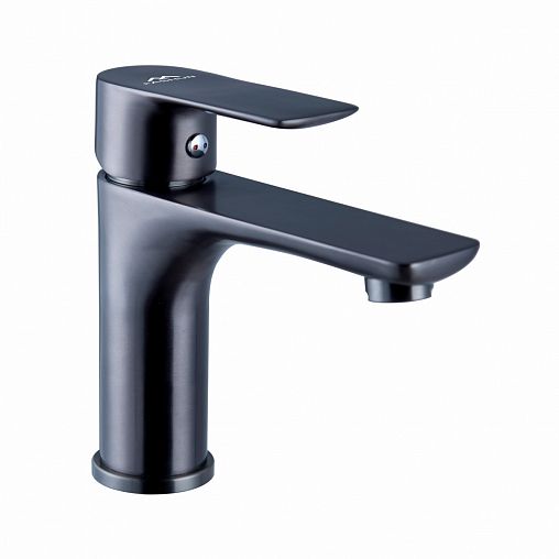 Смеситель для раковины с коротким изливом Fashun A51119-17, графит фото