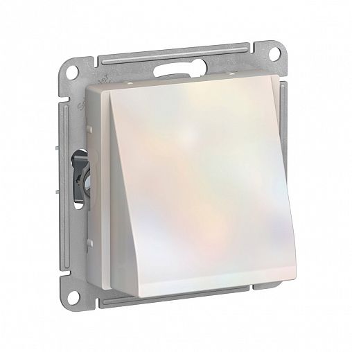 Вывод кабеля Systeme (Schneider) Electric Atlasdesign, встраиваемый, жемчуг фото