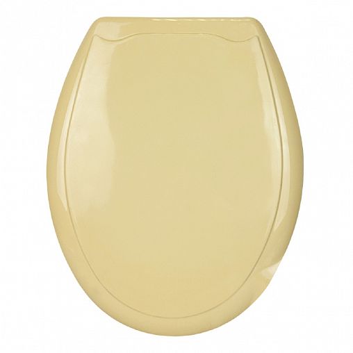 Сиденье для унитаза Мультипласт групп, кремовое фото