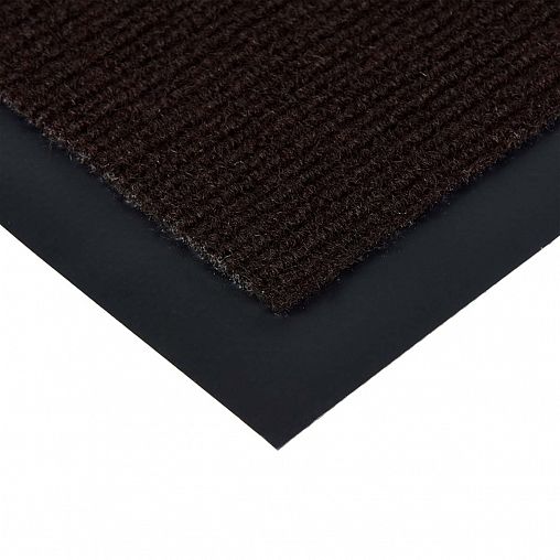 Коврик придверный Vortex Trip, влаговпитывающий, ребристый, 60 x 90 см, коричневый фото