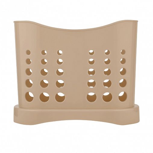 Сушилка для столовых приборов Plast Team Stockholm, 16,8 x 8,4 x 13,3 см, шоколадный мокко фото