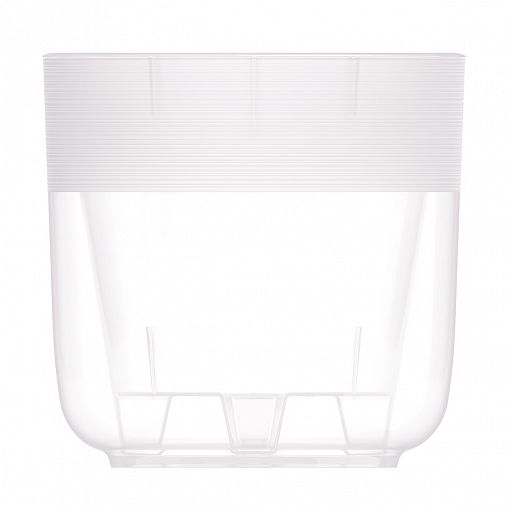 Горшок для цветов Альтернатива Линель, с автополивом, 6 л, прозрачный фото