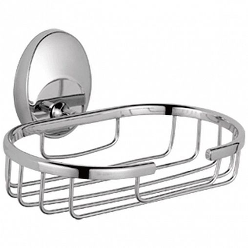 Мыльница настенная Fashun A1602-2, хром фото