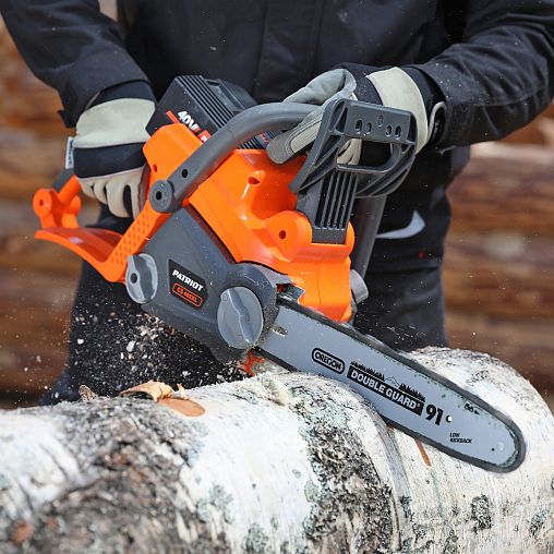 Пила цепная аккумуляторная Patriot СS 404 Li, 40 В, без АКБ и ЗУ фото