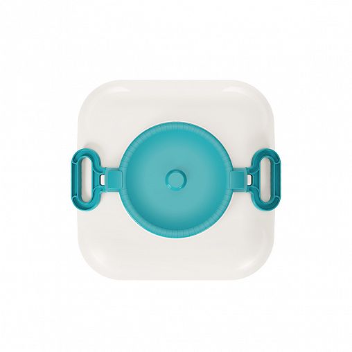 Канистра-бочка пластиковая Альтернатива Волна, с крышкой и навесными ручками, 80 л фото