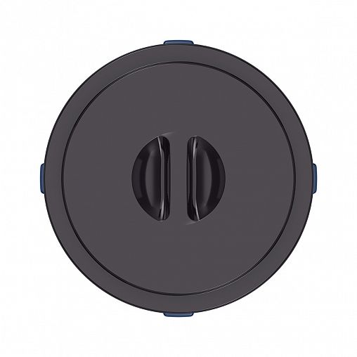 Бак круглый Альтернатива Эконом, с крышкой, 550 л, микс фото