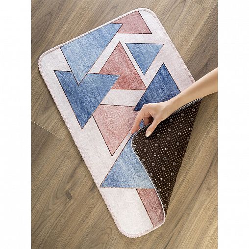 Коврик для ванной EG Мозаика, флис, 70 x 45 см фото