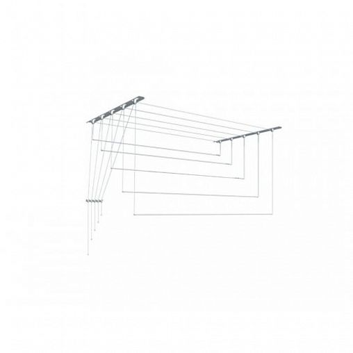 Сушилка для белья потолочная ЛДН Лиана Люкс, 1,2 м фото