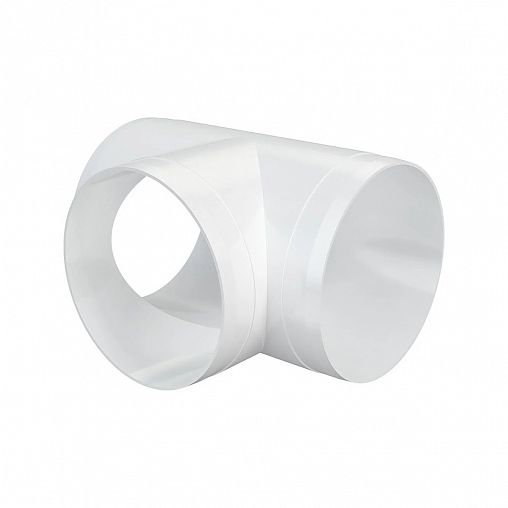 Т-образный соединитель воздуховодов Era 16ТП, пластик, d 160 мм фото