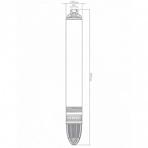 Насос погружной Джилекс Водомет 55/75, 900 Вт фото