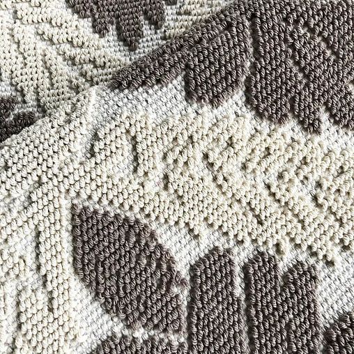 Набор ковриков L Cadesi Pamuklu, полиэстер, 60 x 50 + 60 x 100 см, 2 шт, кремовый/бежевый фото