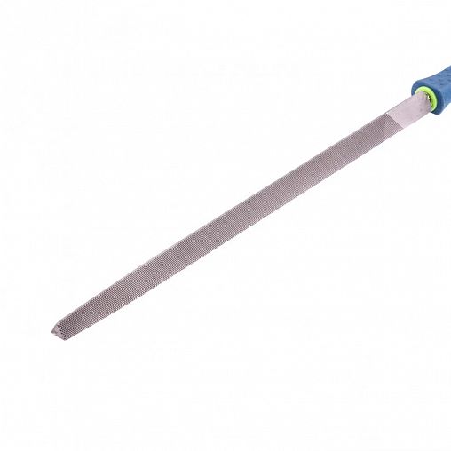 Напильник трехгранный по металлу Сибртех, двухкомпонентная рукоятка, 300 мм фото