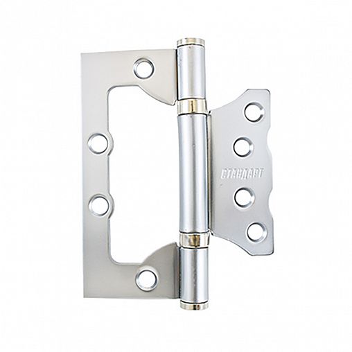 Петля накладная универсальная Стандарт 2BB SCP, 100 x 75 x 2,5 мм, матовый хром фото