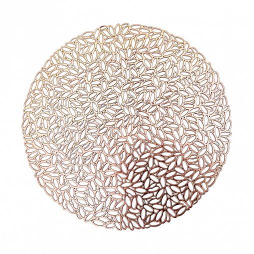 Салфетка сервировочная Рыжий кот PVR-01, ПВХ, d 38 см фото