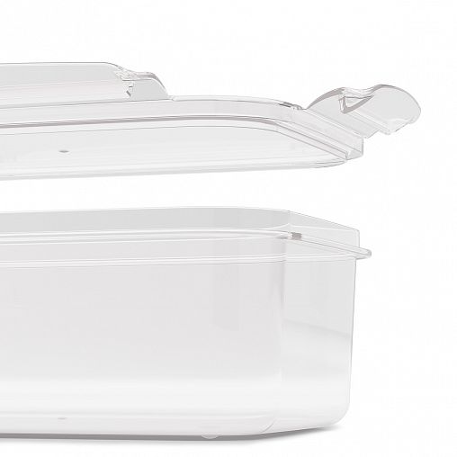 Контейнер для СВЧ Альтернатива Прайм, прямоугольный, 1,6 л фото