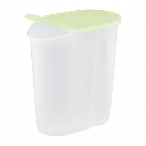 Емкость для сыпучих продуктов Berossi Wave, 2 л, киви фото