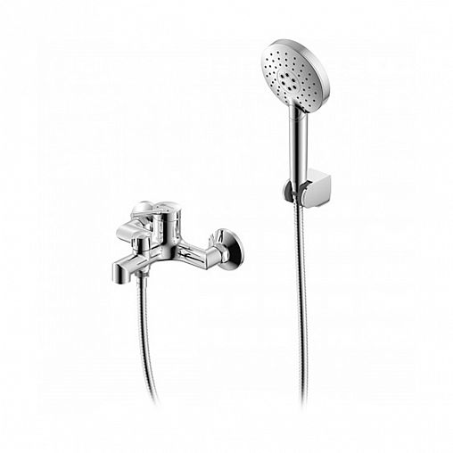 Смеситель для ванны с душем Lemark Minima LM3814C, однорычажный, хром фото