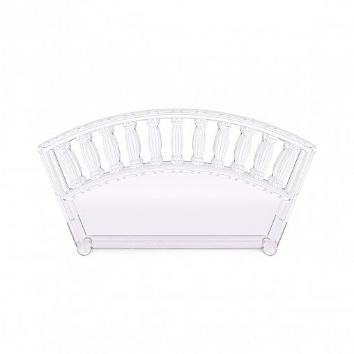 Салфетница Альтернатива, 17,5 x 5 x 10 см, прозрачная фото