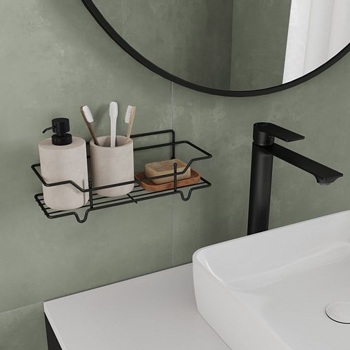 Смеситель для раковины Milardo Maze, черный матовый фото