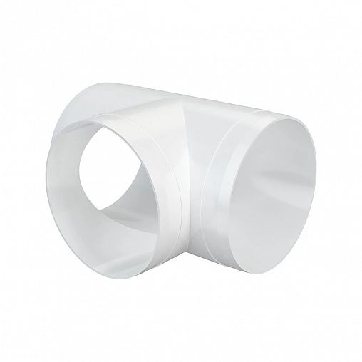 Т-образный соединитель воздуховодов Era 15ТП, пластик, d 150 мм фото