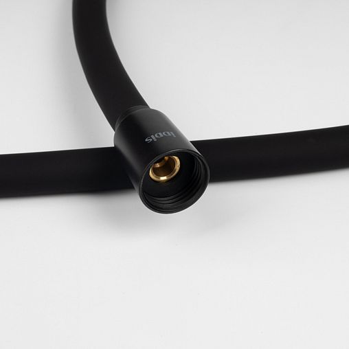 Шланг для душа IDDIS Optima Home, 1,5 м, черный матовый фото