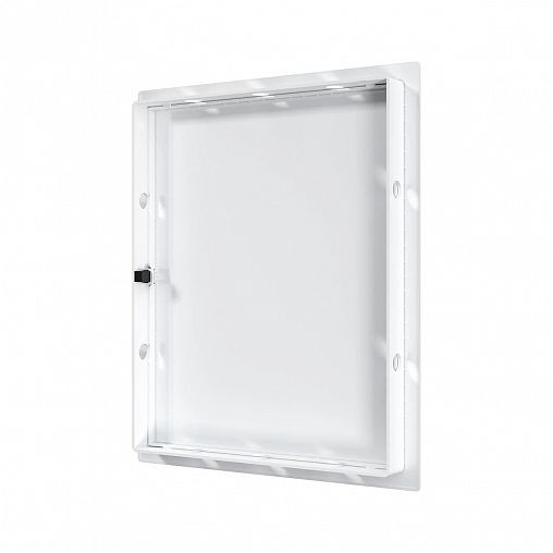 Люк-дверца ревизионная Evecs L2025N, ABS-пластик, нажимная, с фланцем 200 x 250 мм, 224 x 274 мм фото