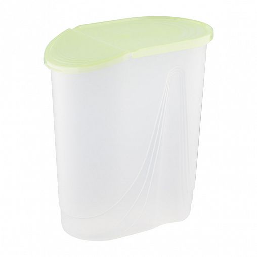 Емкость для сыпучих продуктов Berossi Wave, 2 л, киви фото