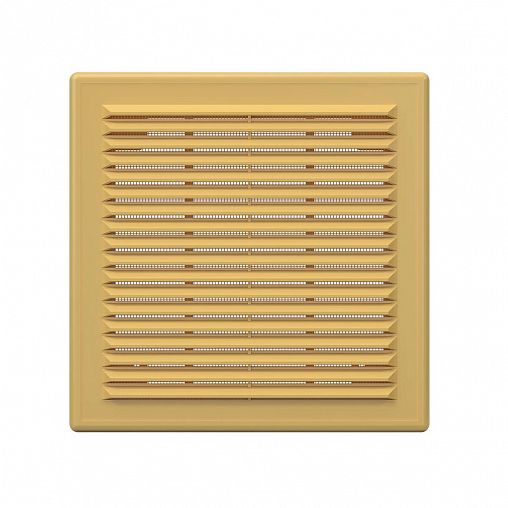 Решетка вентиляционная Era 2121Р беж, ABS-пластик, 208 x 208 мм фото