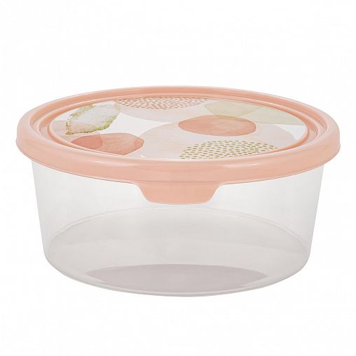 Контейнер Plast Team Pastel, круглый, 0,5 л фото