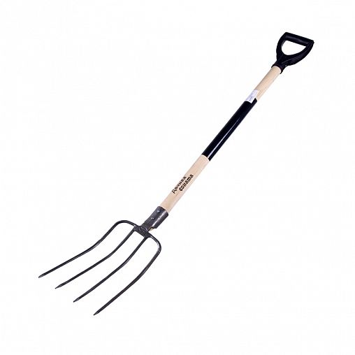 Вилы навозные Инструм-Агро Дачная соната, с черенком и ручкой, 4-рогие, 125 см фото