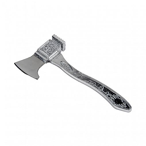 Молоток-топорик для мяса Мультидом Ретро, алюминиевый фото