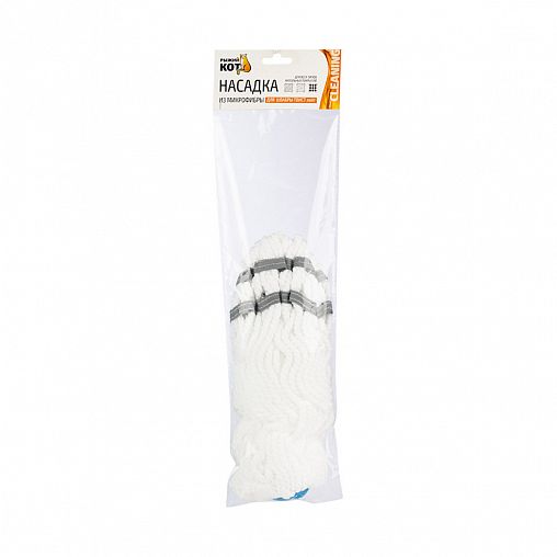 Насадка к швабре Рыжий кот Твист лайт, микрофибра, 50,5 x 15,3 x 5,7 см фото