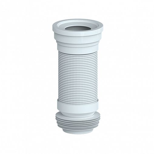 Труба гофрированная для унитаза армированная Unicorn Т350, 220 - 350 мм, d 110 фото