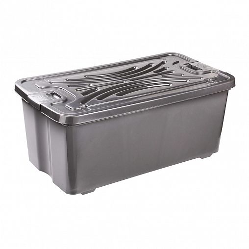 Контейнер для хранения Альтернатива Эконом, с крышкой, 75 л фото